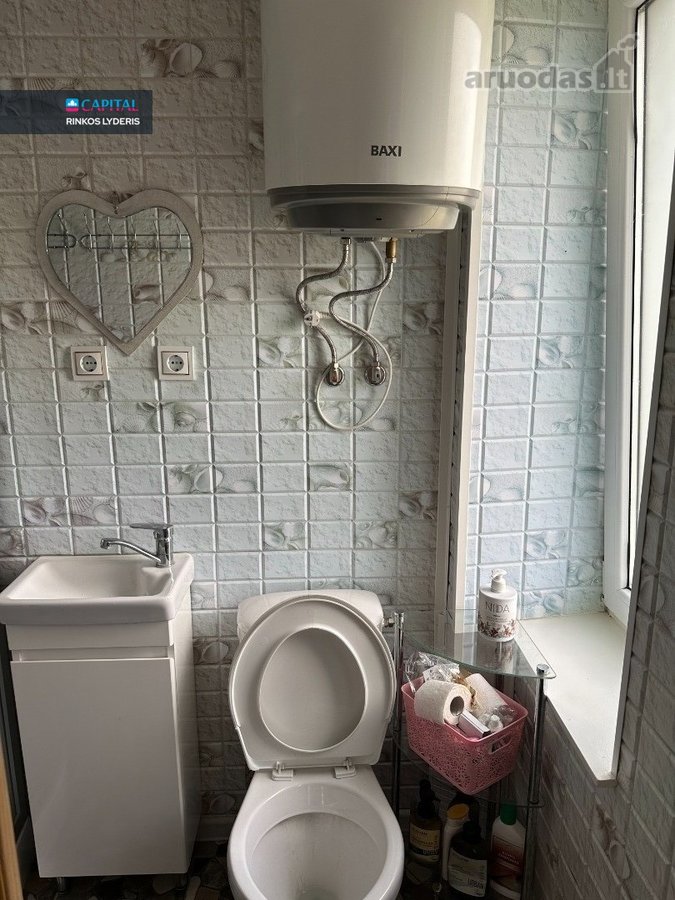 Išnuomojamas puikus 2 kambarių butas netoli - nuotraukos Nr. 6