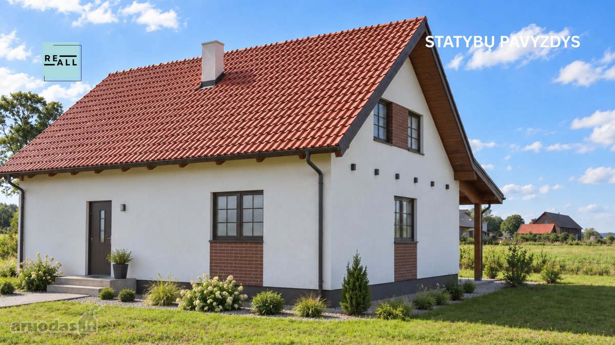 Parduodamas Nebaigtas Statyti Namas Su - nuotraukos Nr. 2