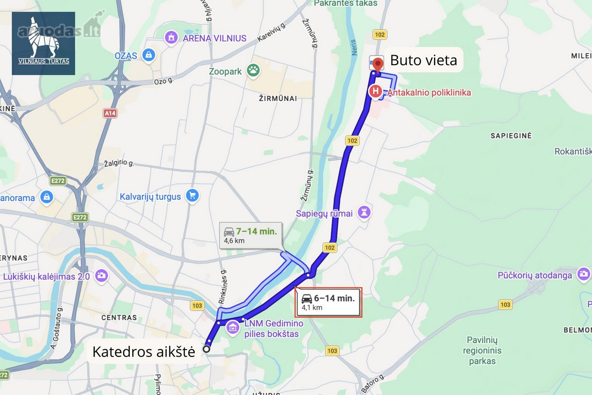 Parduodamas jaukus 2 kambarių butas - nuotraukos Nr. 17