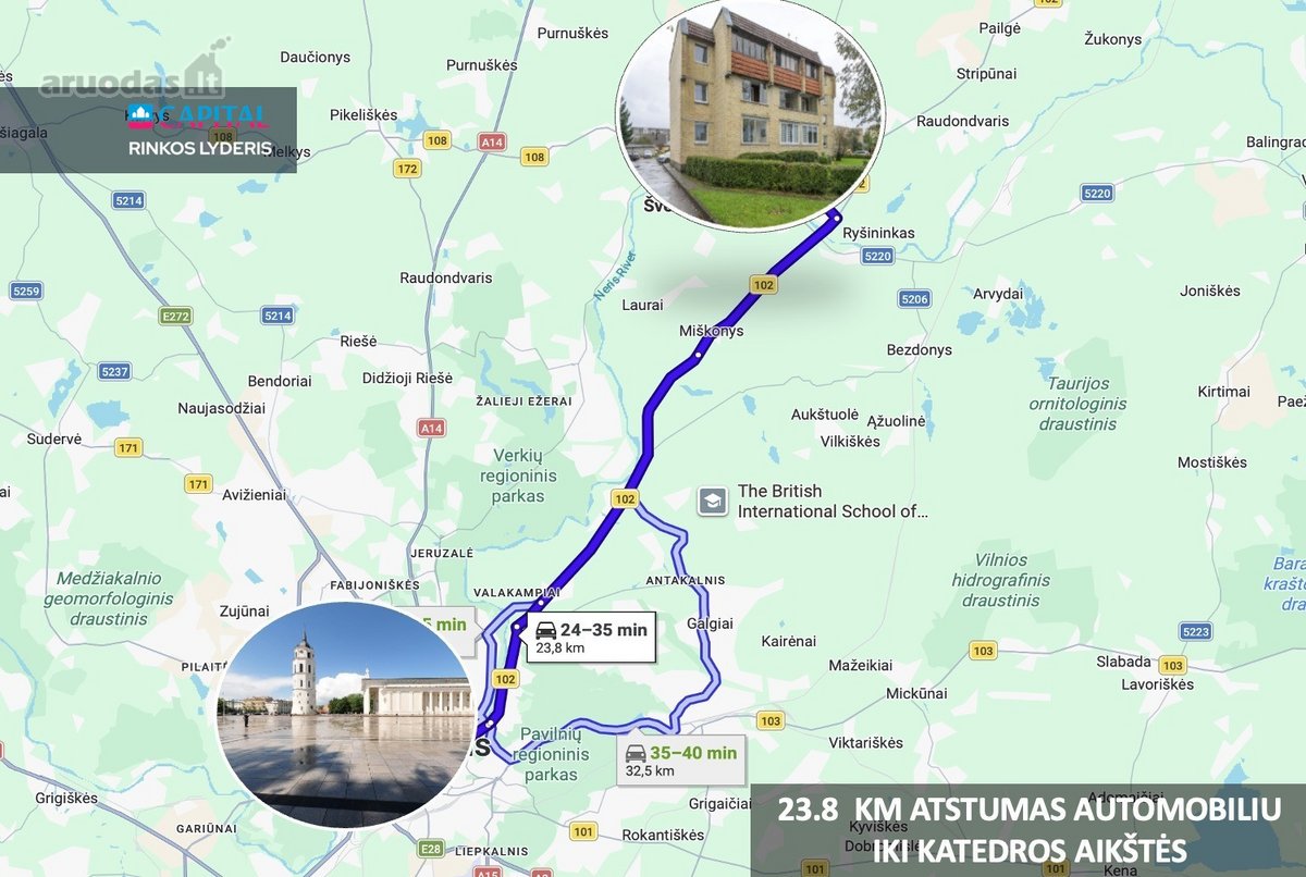 Jaukus Ir Erdvus 3 Kambarių Butas Nemenčinėje - nuotraukos Nr. 32