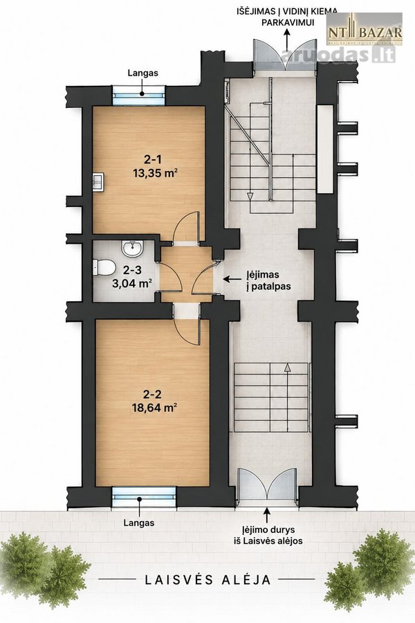 Išnuomojamos Patalpos Laisvės Alėjoje – - nuotraukos Nr. 8