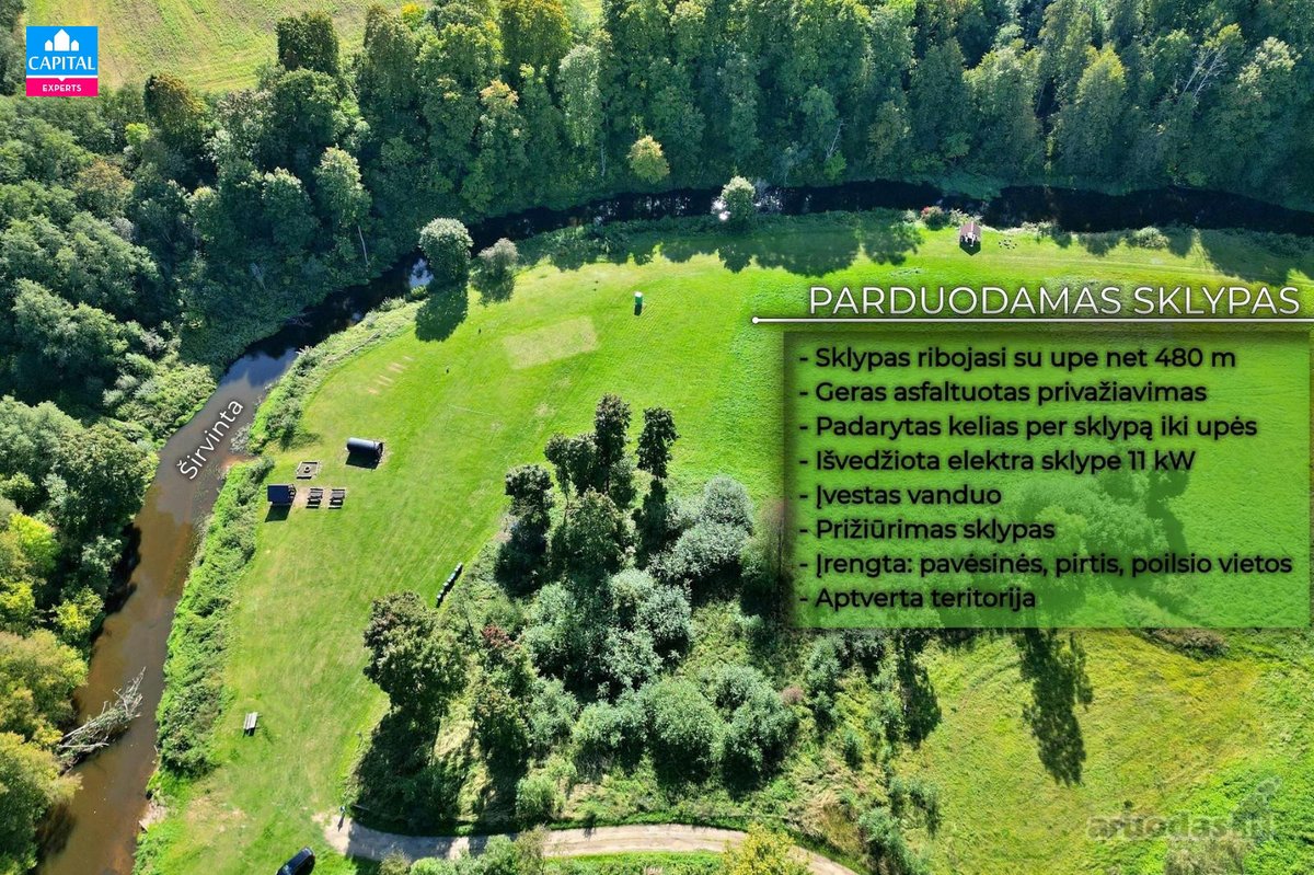 Parduodamas 5,244 Ha Sklypas Širvintos Upės - nuotraukos Nr. 3