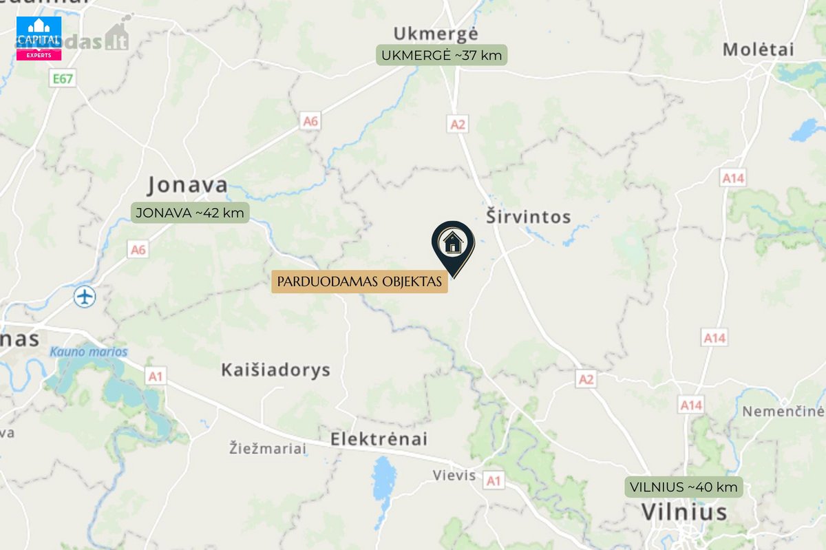 Parduodamas 5,244 Ha Sklypas Širvintos Upės - nuotraukos Nr. 29