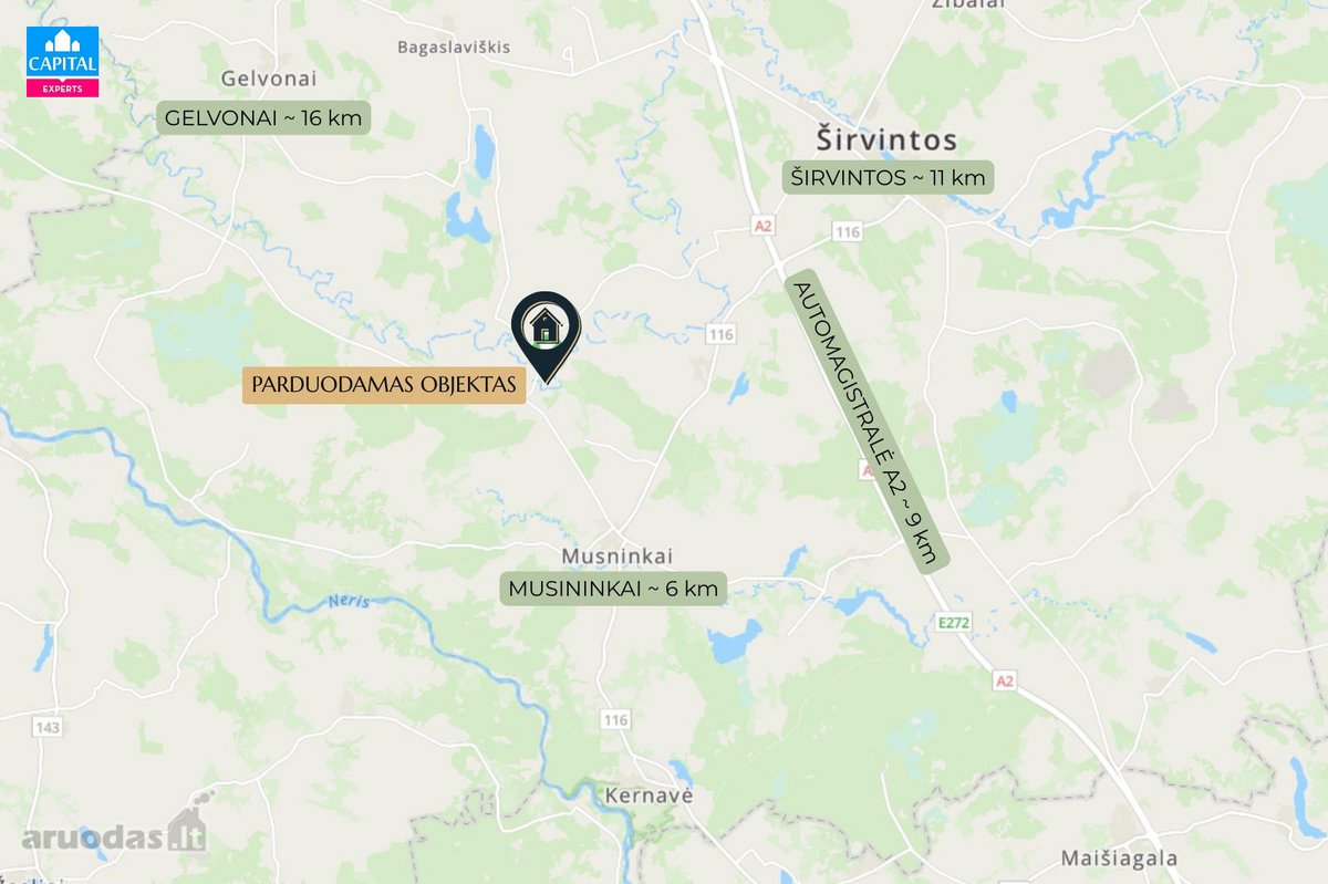 Parduodamas 5,244 Ha Sklypas Širvintos Upės - nuotraukos Nr. 30