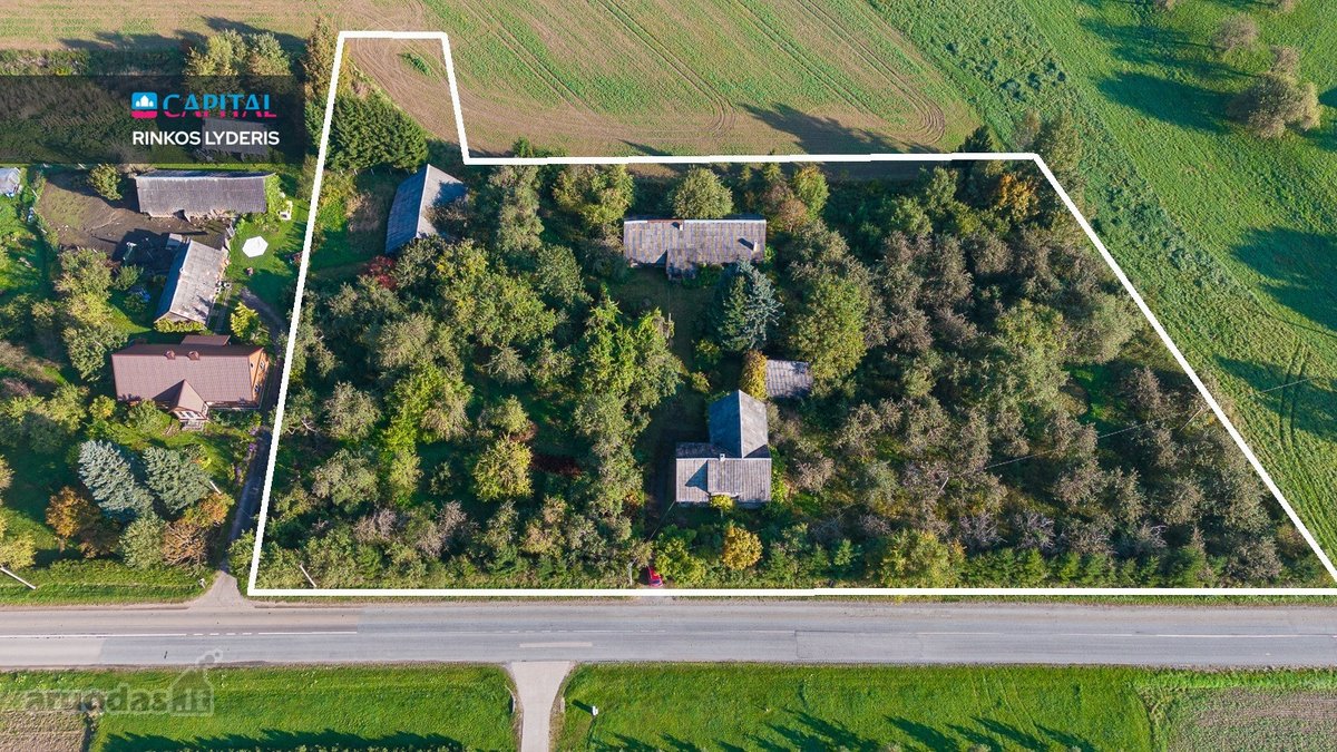 Parduodama sodyba su erdviu 0,91 ha sklypu - nuotraukos Nr. 2