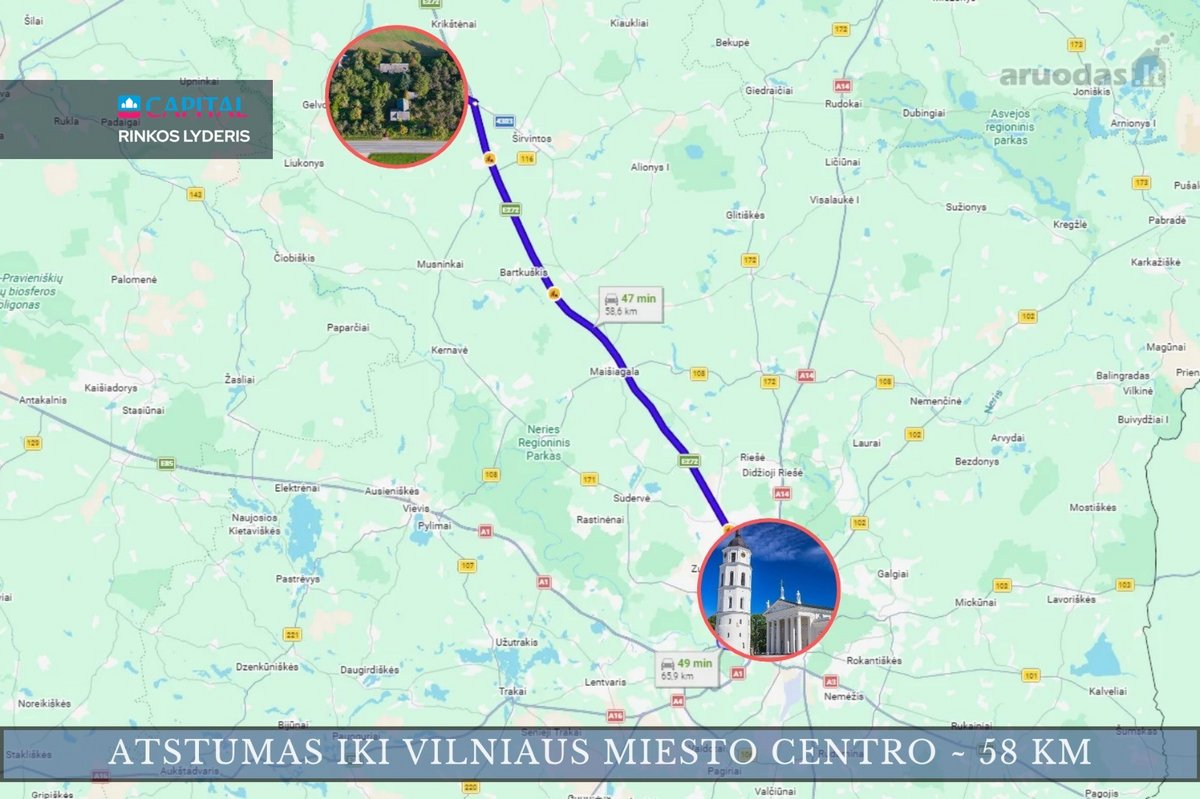 Parduodama sodyba su erdviu 0,91 ha sklypu - nuotraukos Nr. 25