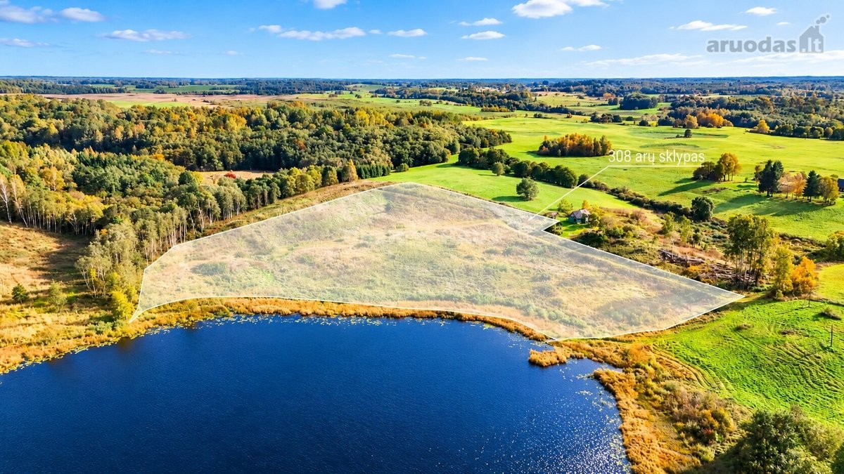 Parduodamas trijų su trupučiu hektarų sklypas - nuotraukos Nr. 8