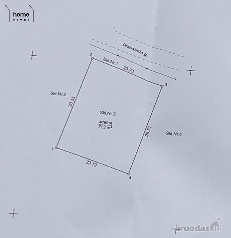 Parduodamas 7,13 aro namų valdos žemės - nuotraukos Nr. 2