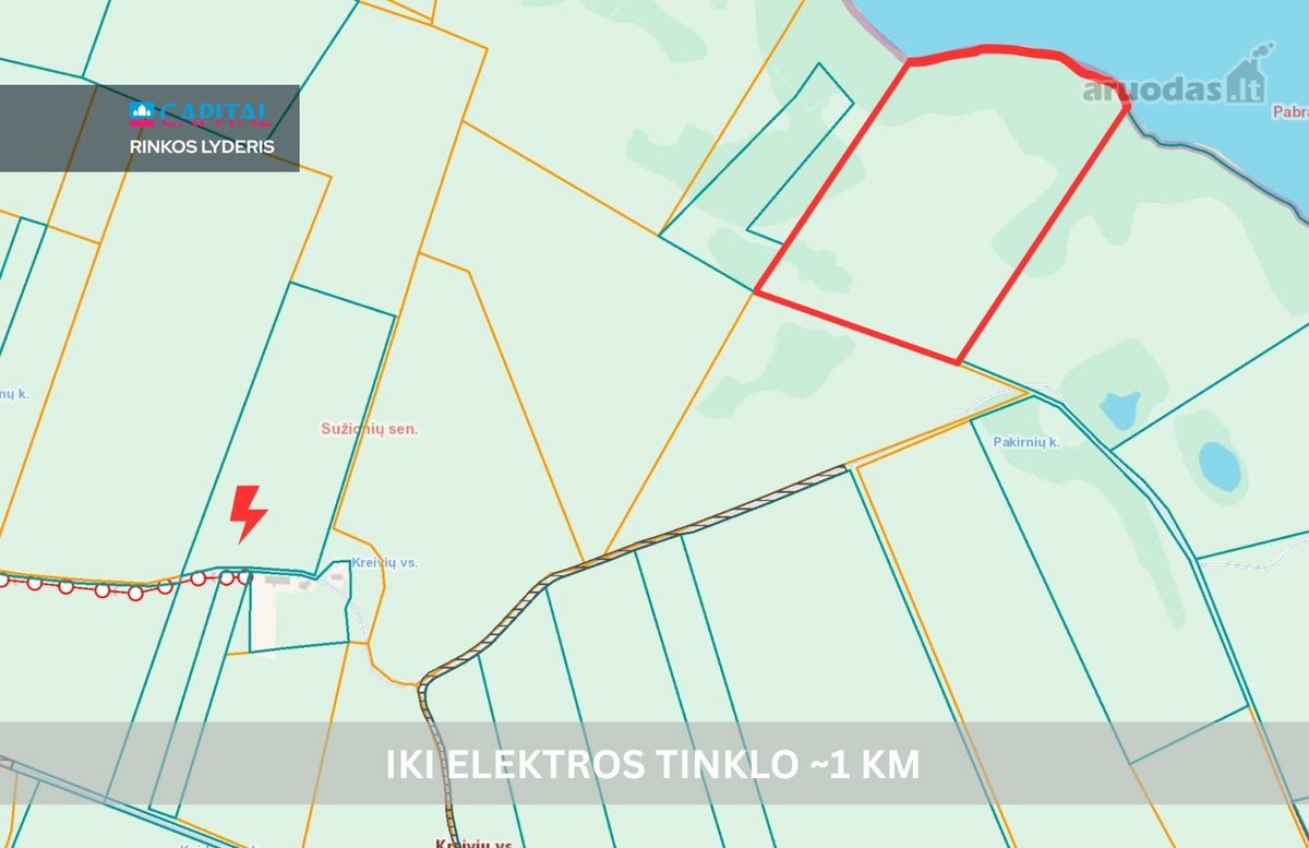 Ant Asvejos Ežero Kranto Parduodamas Žemės - nuotraukos Nr. 13