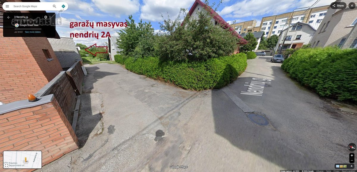 Išnuomojamas garažas Nendrių g. - nuotraukos Nr. 6