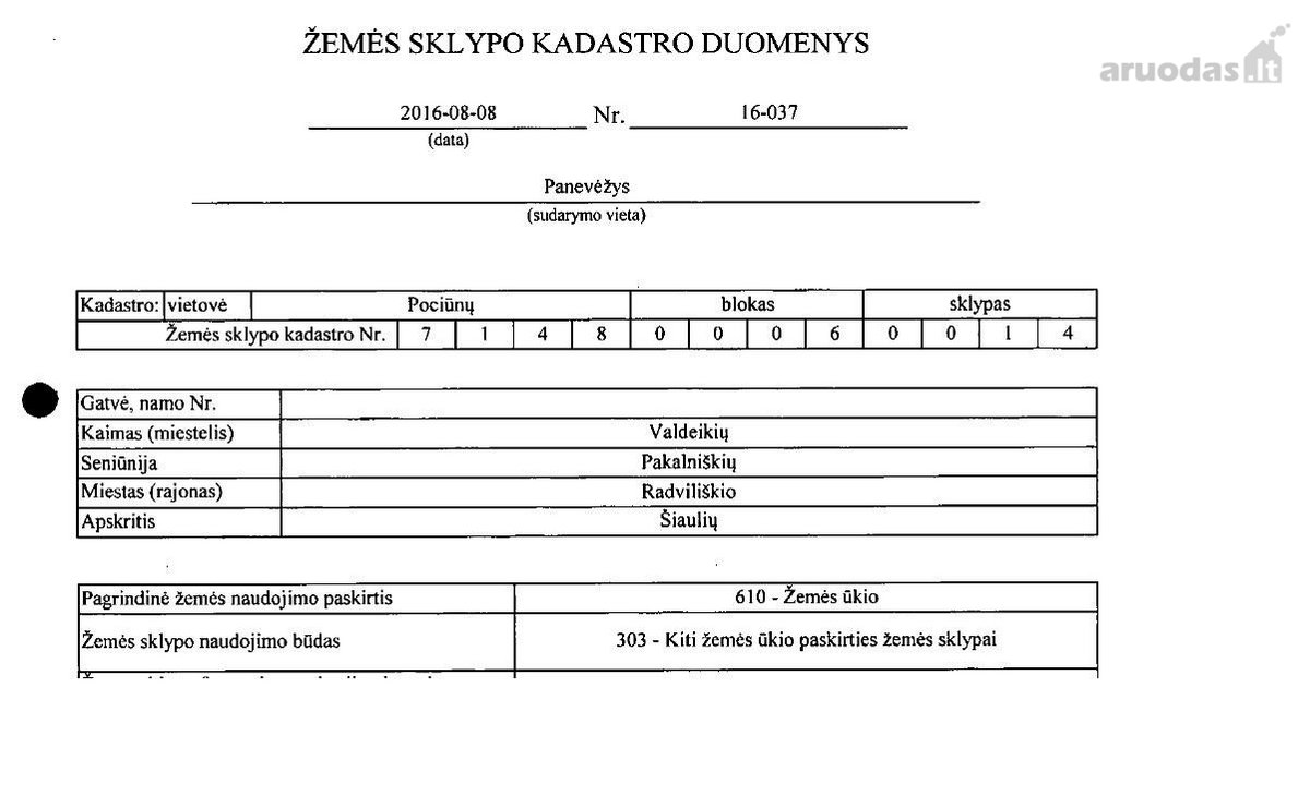 Parduodamas išskirtinėje vietoje 8.1488 ha - nuotraukos Nr. 11