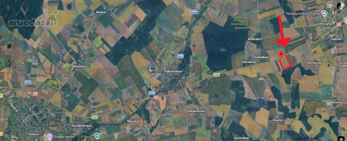 Parduodamas išskirtinėje vietoje 8.1488 ha - nuotraukos Nr. 2