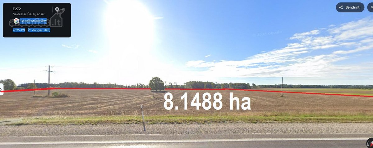 Parduodamas išskirtinėje vietoje 8.1488 ha - nuotraukos Nr. 4