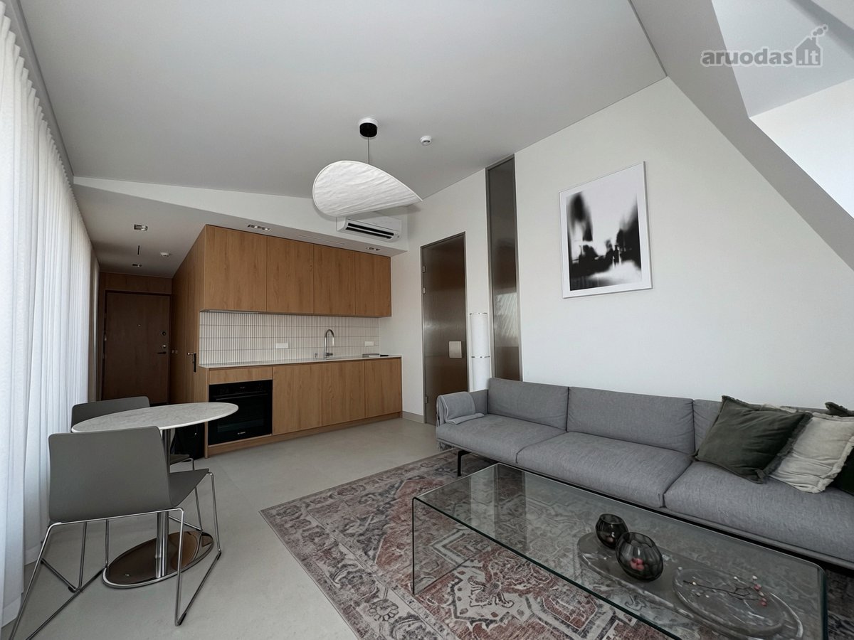 Nuomojamas Naujai Įrengtas Butas Su 54 M² - nuotraukos Nr. 6