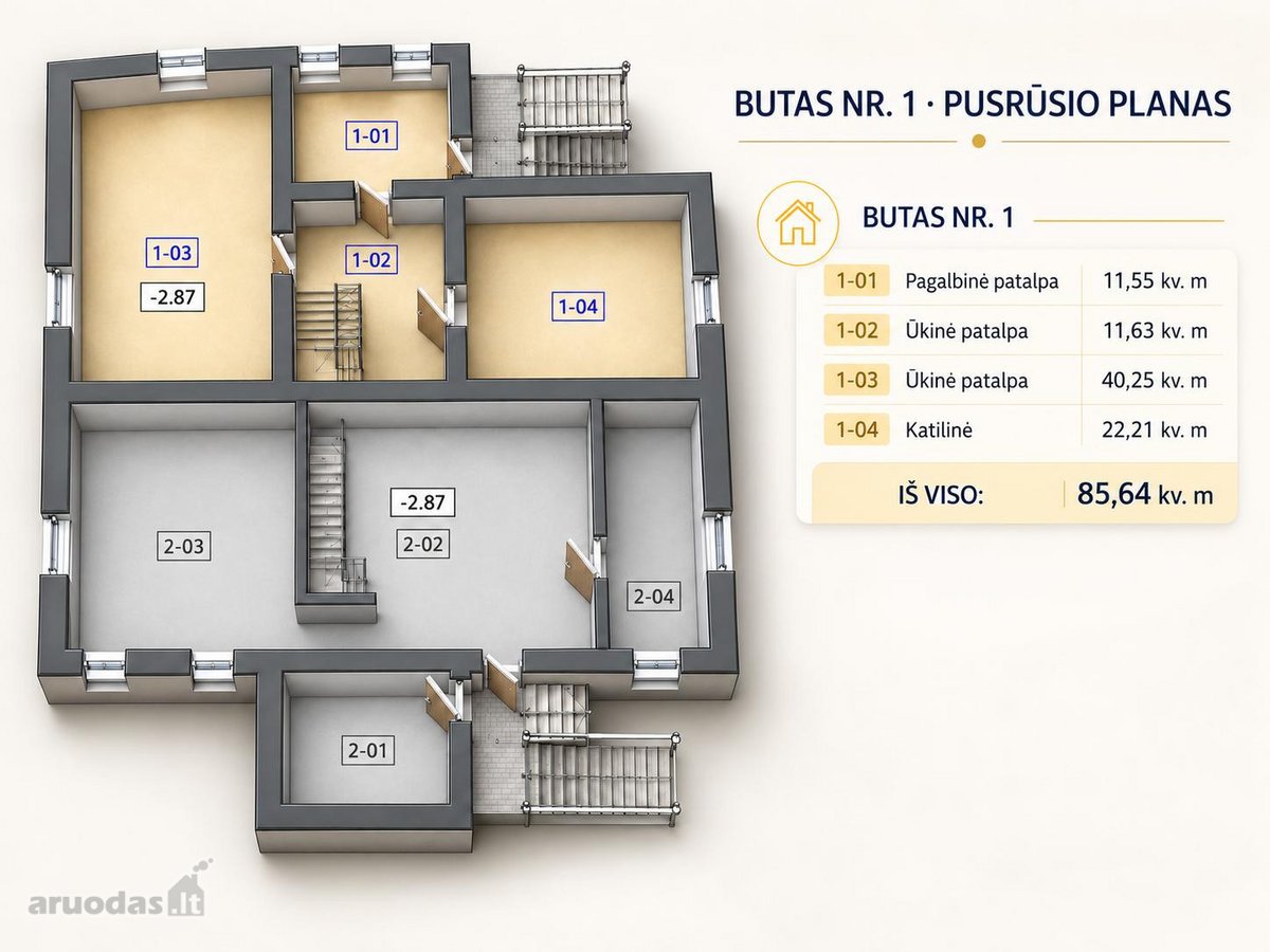 Erdvus Būstas Maišiagaloje – Jūsų Šeimos Namams - nuotraukos Nr. 6