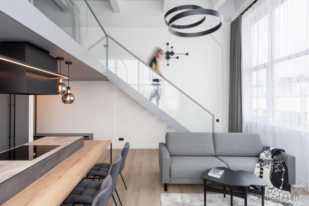 Išnuomojamas išskirtinis 70 m² loftas - nuotraukos Nr. 5
