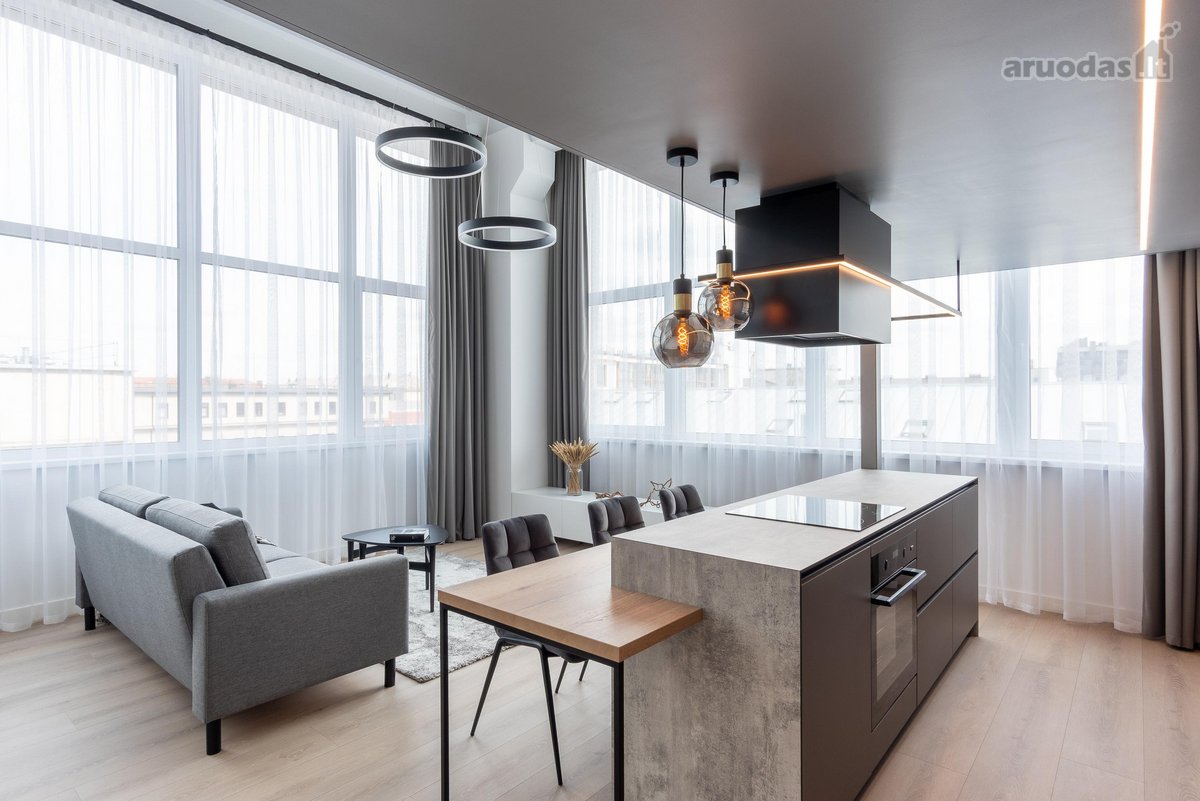 Išnuomojamas išskirtinis 70 m² loftas - nuotraukos Nr. 3