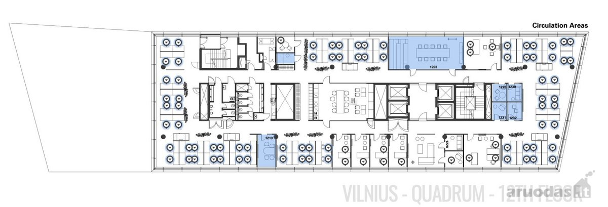 Nuomojamas Įrengtas Biuras Su Baldais - nuotraukos Nr. 32
