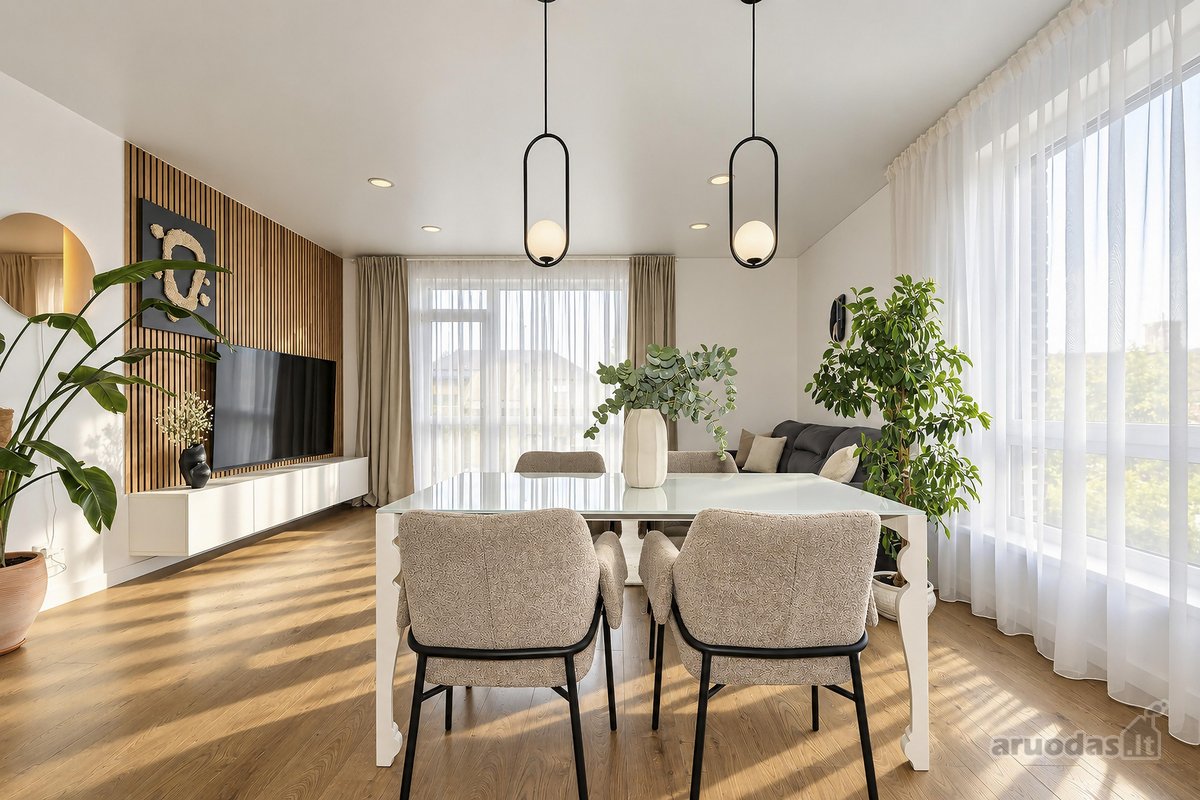 Parduodamas erdvus 3 kambarių, 72.69 m² butas - nuotraukos Nr. 5