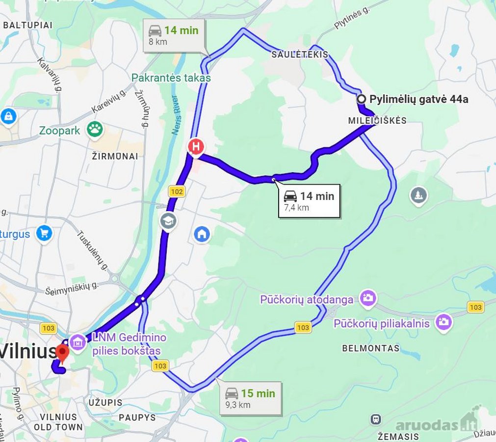 Parduodamas erdvus 3 kambarių, 72.69 m² butas - nuotraukos Nr. 29