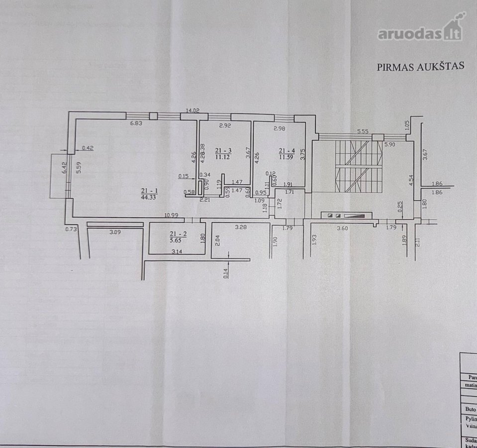 Parduodamas erdvus 3 kambarių, 72.69 m² butas - nuotraukos Nr. 24