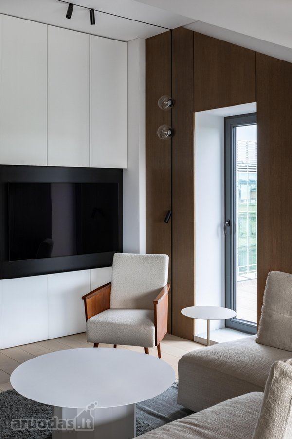 Architektės Kurtas 5 Kambarių Butas Su Terasa - nuotraukos Nr. 5