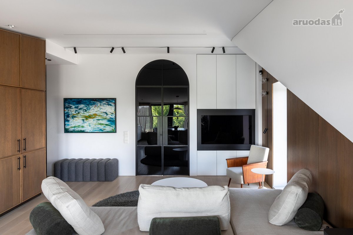 Architektės Kurtas 5 Kambarių Butas Su Terasa - nuotraukos Nr. 8