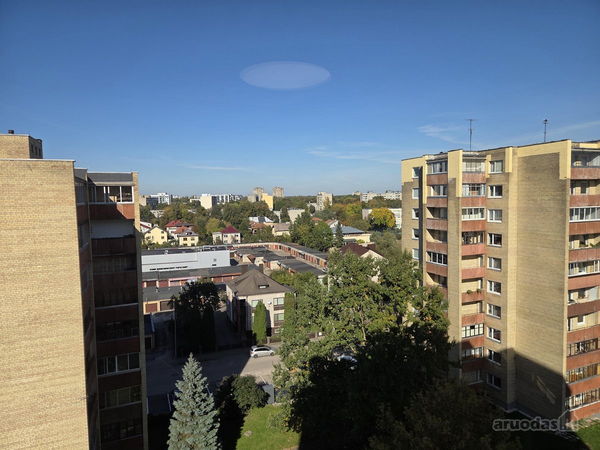 Nuomojamas šviesus 3 kambarių butas su - nuotraukos Nr. 11