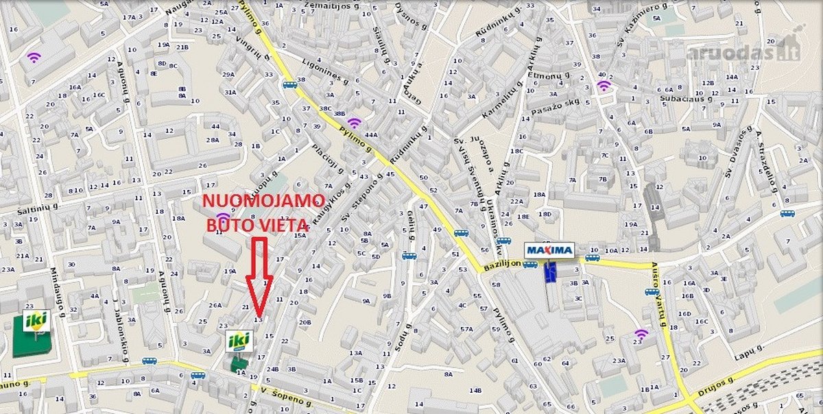 Senamiestyje, Šv.stepono g. 13 nuomojamas, - nuotraukos Nr. 16