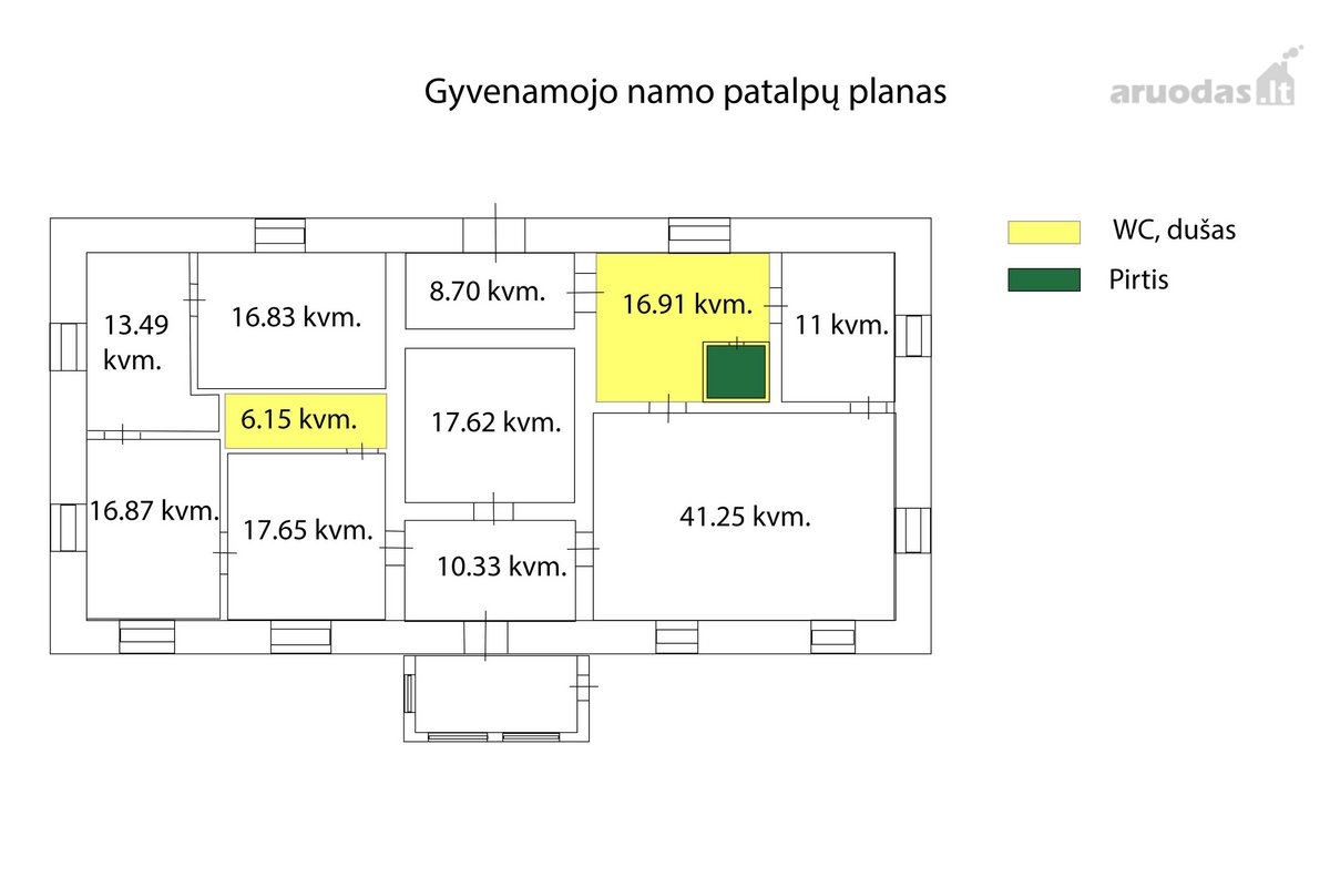 Parduodama buvusio dvaro sodyba, šalia - nuotraukos Nr. 16