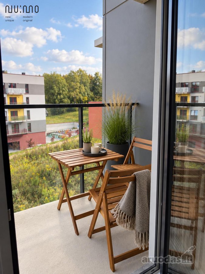 Naujas, įrengtas butas su balkonu, požeminiu - nuotraukos Nr. 31