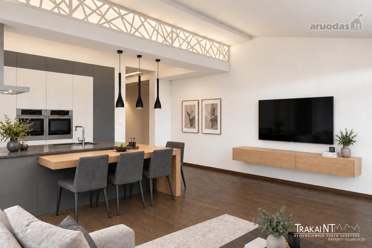 Parduodami Erdvūs 3 Kambarių, 93,02 m² Ploto - nuotraukos Nr. 4