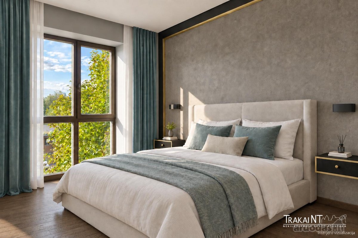 Parduodami Erdvūs 3 Kambarių, 93,02 m² Ploto - nuotraukos Nr. 8