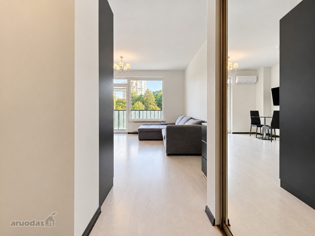 Nuomojamas Modernus Ir Šviesus 2 Kambarių - nuotraukos Nr. 12