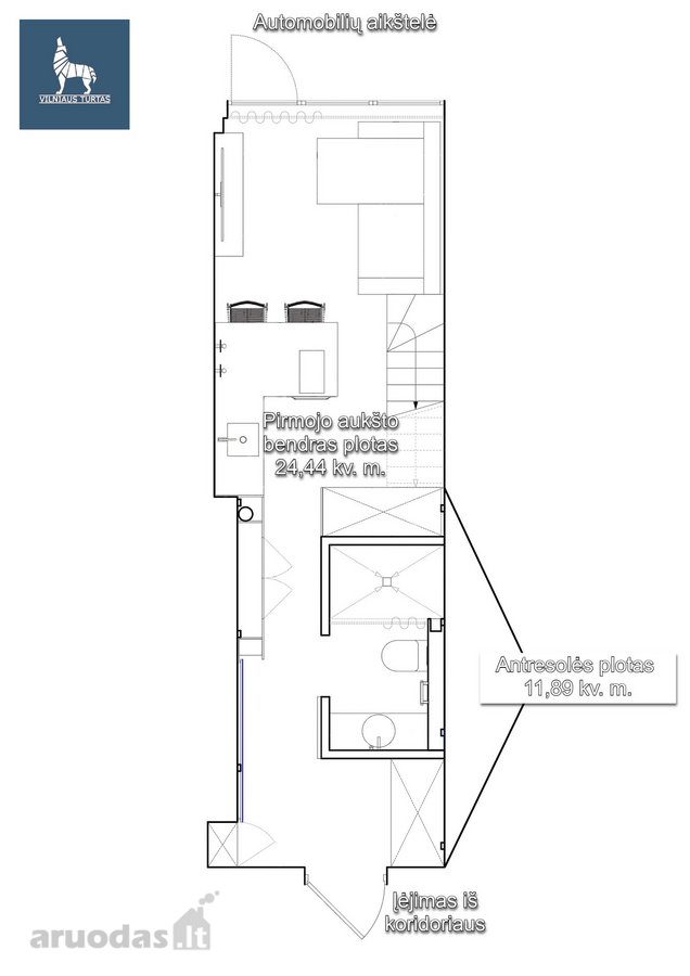 - Įsikurkite naujai įrengtuose „36 Stories“ - nuotraukos Nr. 25