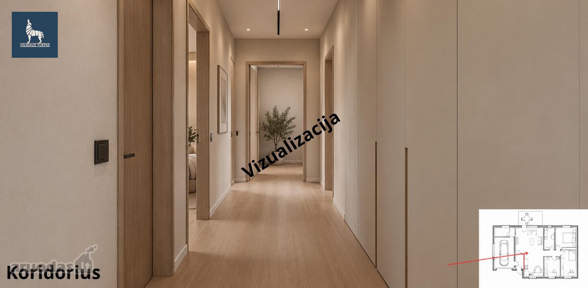 Parduodamas naujos statybos A++ namas su garažu - nuotraukos Nr. 18