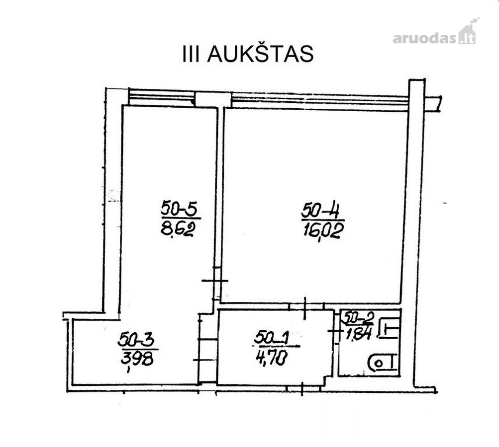 Parduodamas 2 K. Butas Staniūnų G., Panevėžyje - nuotraukos Nr. 18