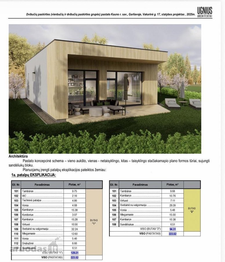 Sklypas Garliavoje Su Dvibučio Projektu, - nuotraukos Nr. 7