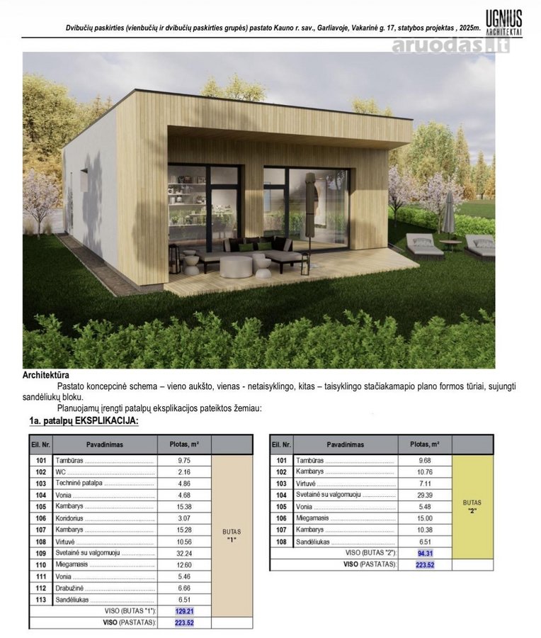 Sklypas Garliavoje Su Dvibučio Projektu, - nuotraukos Nr. 9