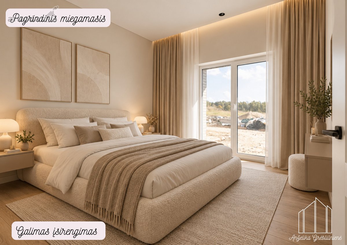 Naujas 113,27 M² Dvibutis Abromiškėse  A++  - nuotraukos Nr. 22