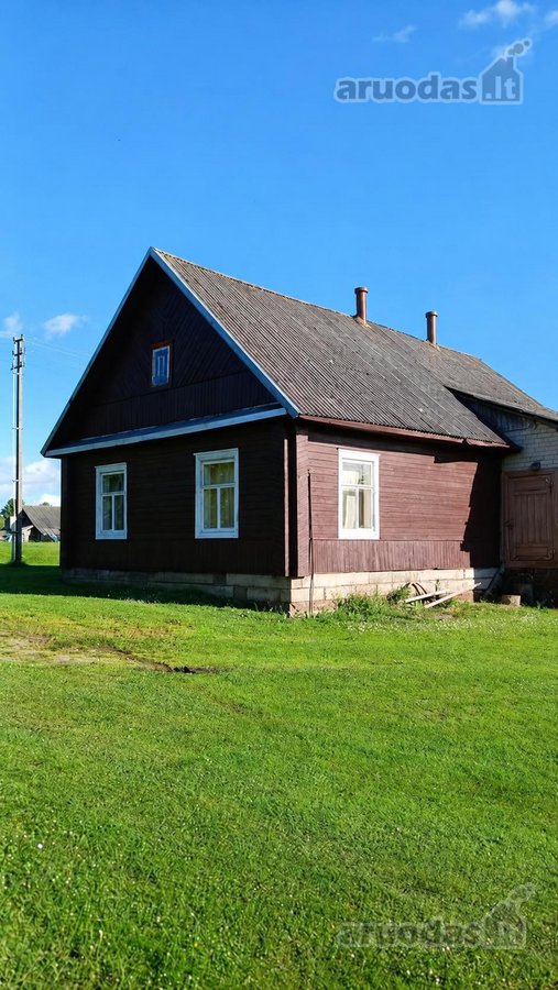 Rąstinis Namas Su 20 A Sklypu Ir Dideliu - nuotraukos Nr. 5