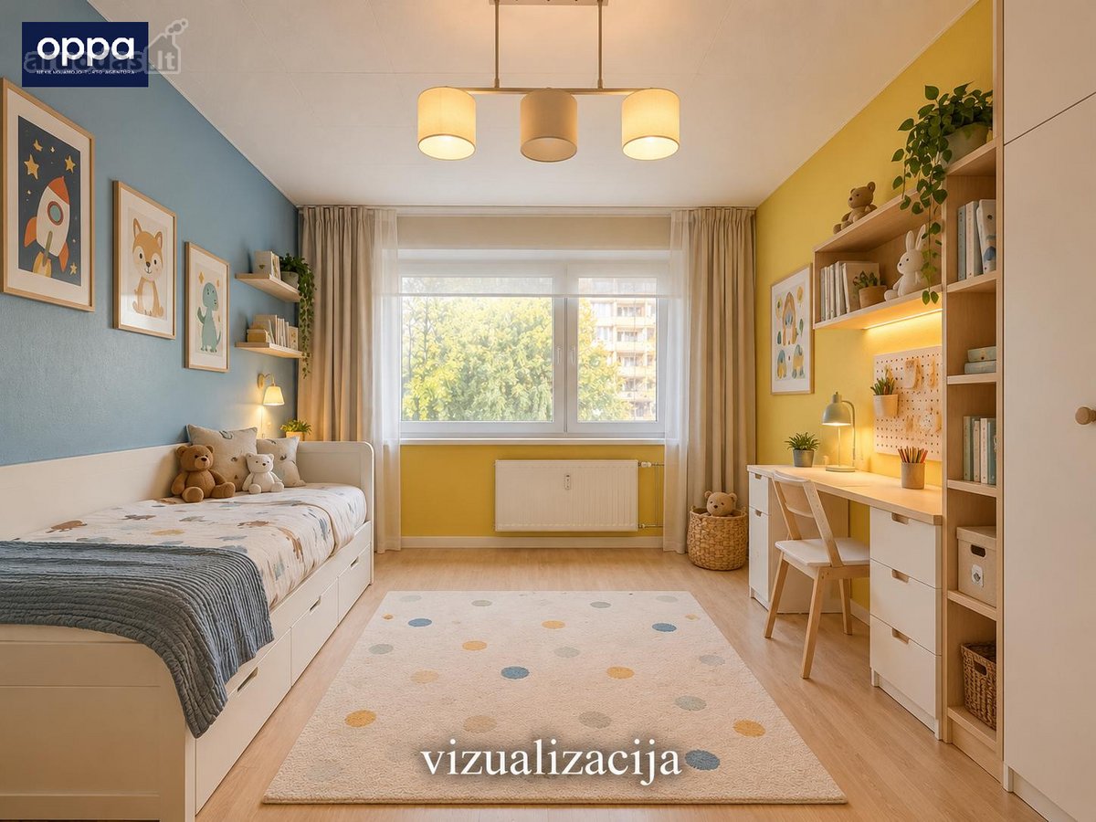 3 Kambarių Butas Renovuotame Name Žirmūnuose - nuotraukos Nr. 5