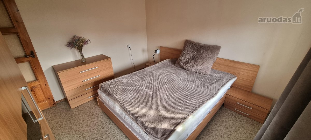 Nuomojamas erdvus 2 kambarių butas su visa - nuotraukos Nr. 12