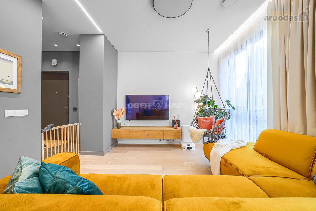 Išnuomojamas jaukus ir šviesus 2 kambarių, 53 - nuotraukos Nr. 9