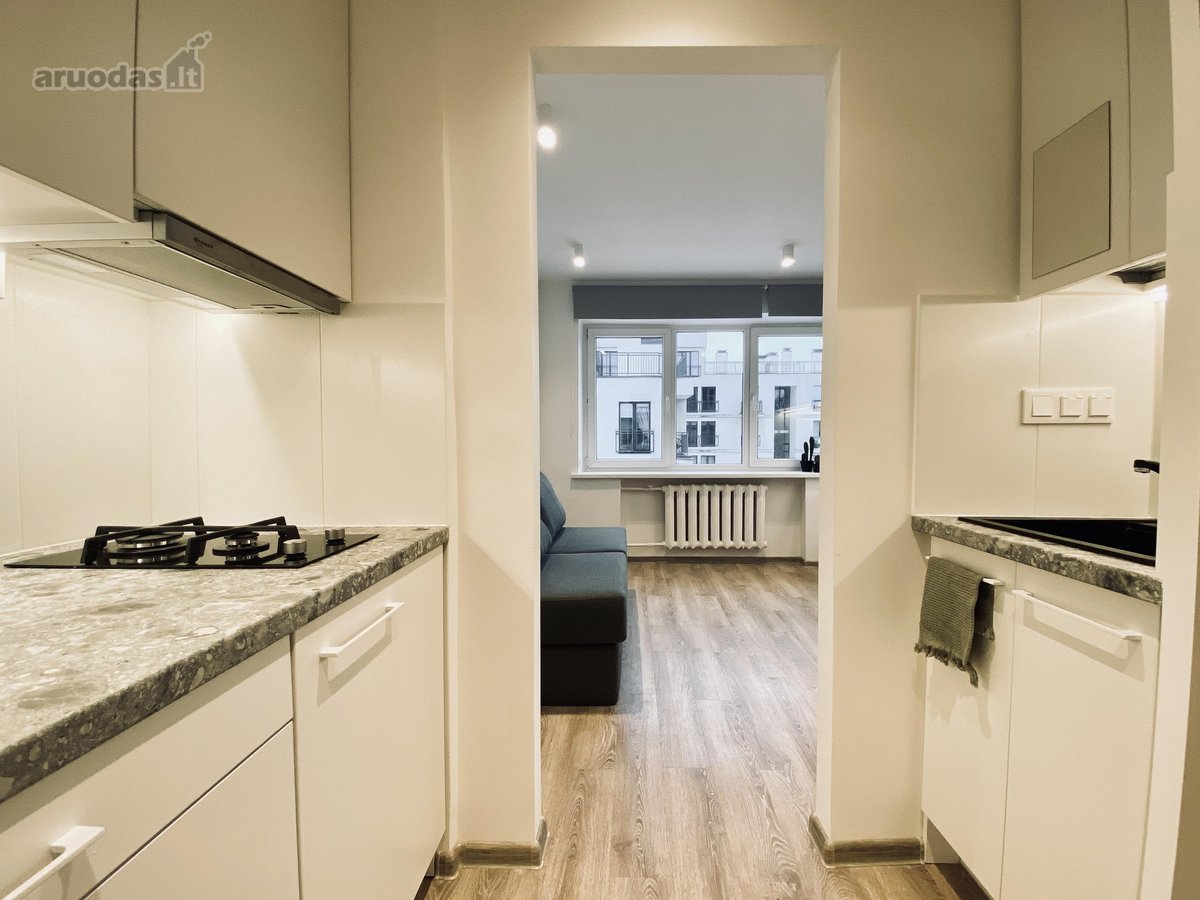 Jaukus, pilnai įrengtas 15 m² butas - nuotraukos Nr. 6