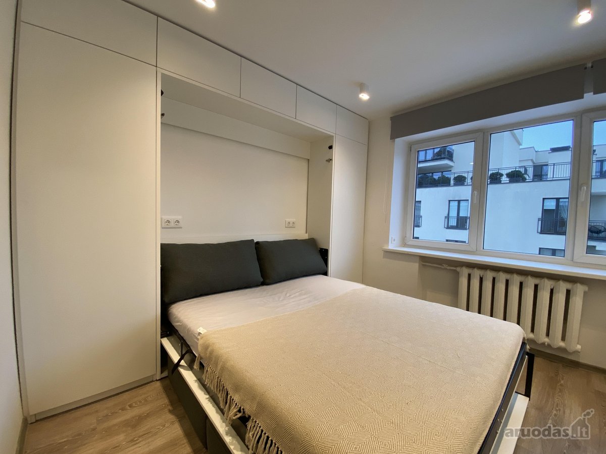 Jaukus, pilnai įrengtas 15 m² butas - nuotraukos Nr. 9