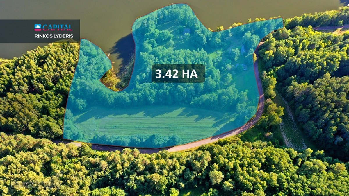 Išskirtinė 3,42 ha sodybvietė su beveik 500 m - nuotraukos Nr. 4