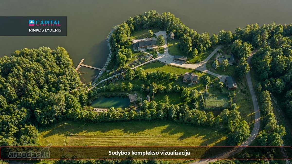 Išskirtinė 3,42 ha sodybvietė su beveik 500 m - nuotraukos Nr. 7