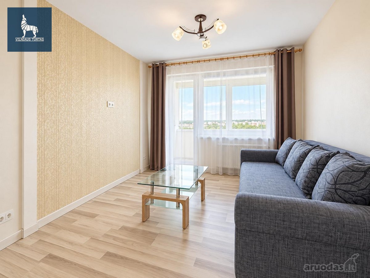 Nuomojamas tvarkingas ir jaukus 2 kambarių - nuotraukos Nr. 8