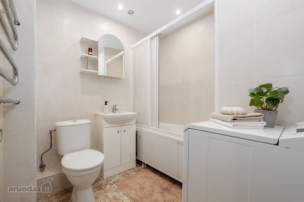 Parduodamas tvarkingas 2 kambarių (47,38 m²) - nuotraukos Nr. 17